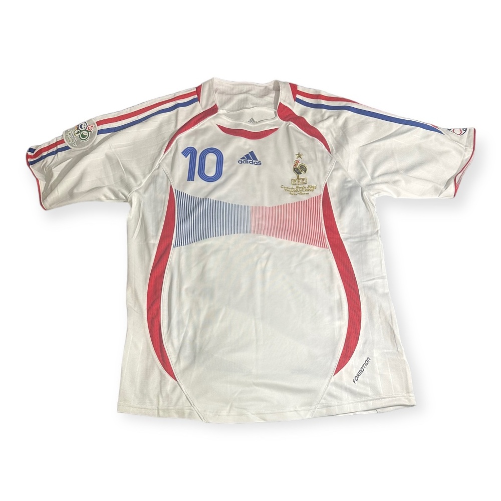 2006 FIFA WORLD CUP FINAL France kit. Zinedine Zidane soccer football jersey